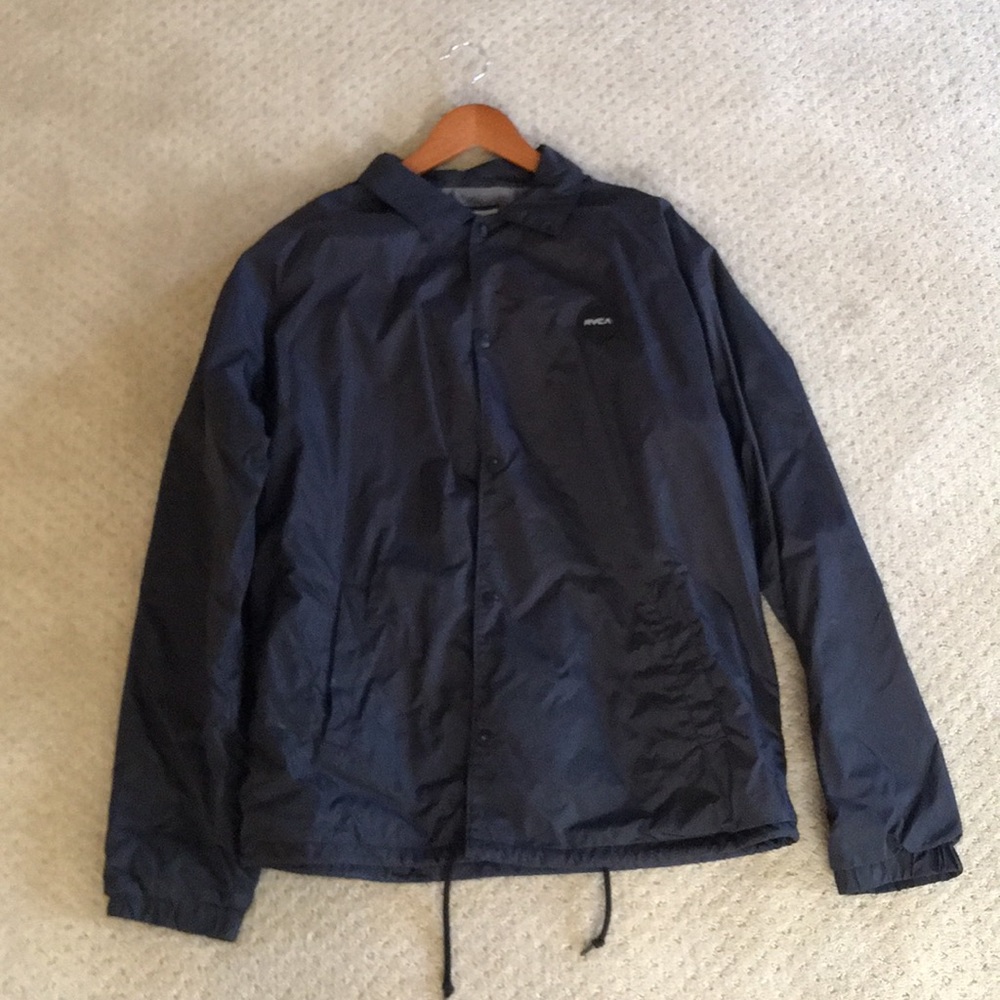 RVCA All Black Windbreaker